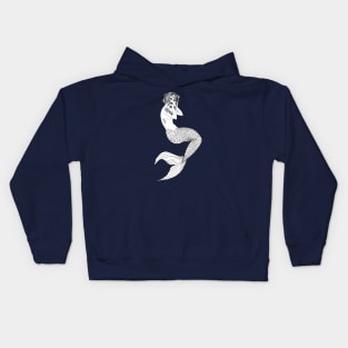 Traditional mermaid Kids Hoodie